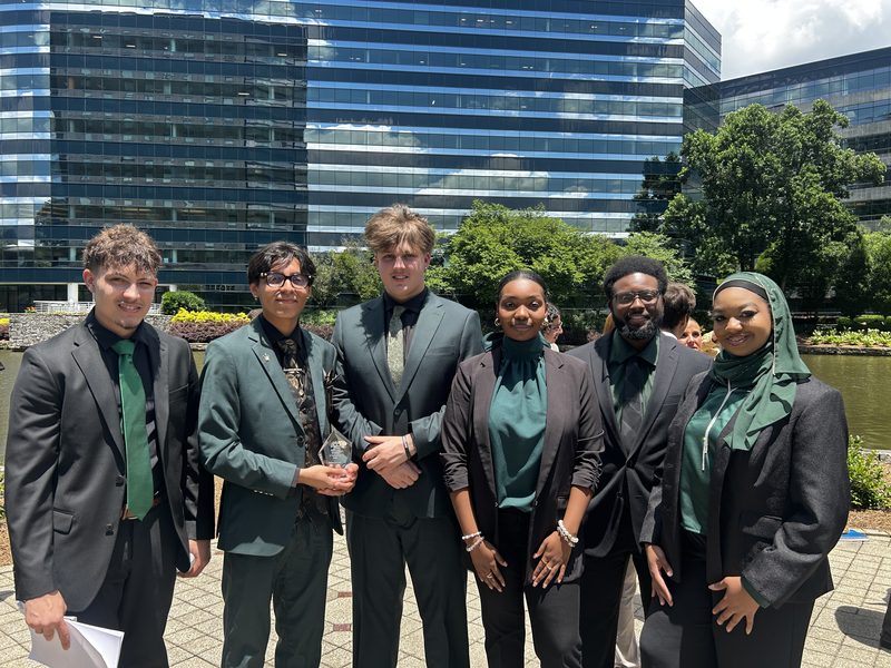 The Ace Development Group team together at a corporate event
